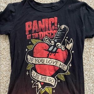 Black Panic! At The Disco Shirt